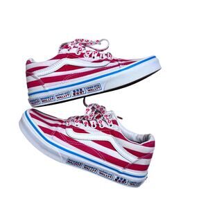 Vans Where's Waldo Old Skool Sneakers Size 3 Kids Unisex Character Print Shoes